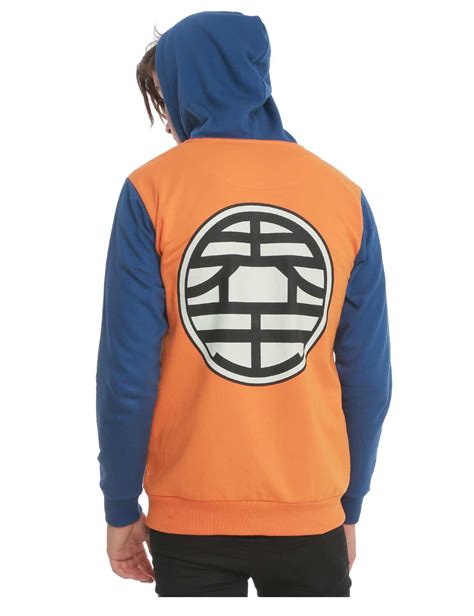 Dragon ball z hoodies 3d print pullovers thin sportswear sweatshirts super saiyan son goku vegetto master roshi tops outfit (copy). Orange and Blue Dragon Ball Z Hoodie - UJackets