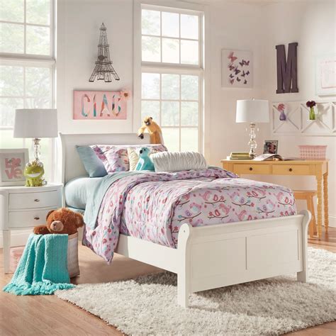 Shop Iq Kids Alfie White Twin Bed Free Shipping Today