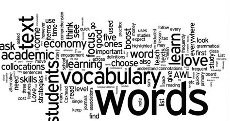 Vocabulary Matters