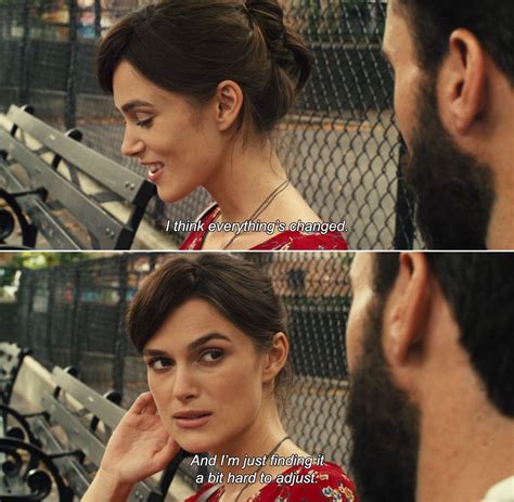 Begin again is aptly named since it, indeed, recounts the same day over again in its opening sequences before gretta and nell minow. Begin Again (2013) Gretta: I think everything's changed ...