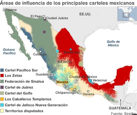 El Nuevo Mapa Del Narcotráfico En México Huffpost