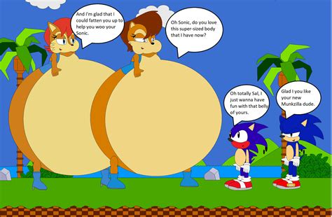 Fat Sally Meets Satam Sally Part 2 By Andrewmachina On Deviantart