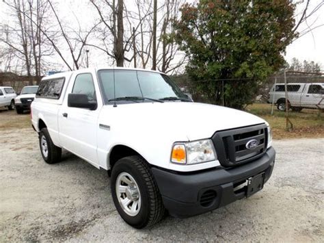 Sell Used 2010 Ford Ranger Xl 4cyl Camper Shell 82k Miles One Owner