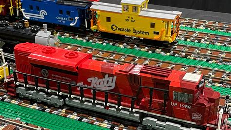 Cincylug Lego Train Layout Brickworld Chicago 2022 Youtube