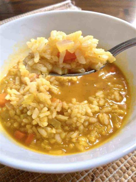 Carrot Rice Soup Return To The Kitchen