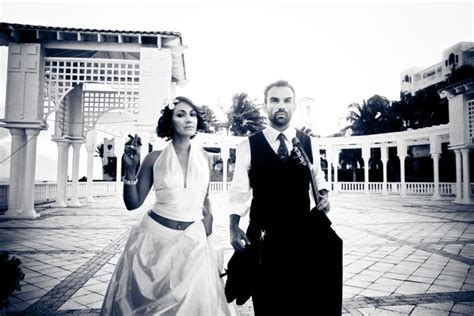 The Bride And Groom Head To Their Wedding Reception At El Conquistador