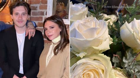 Brooklyn Beckhams Sweet Apology To Mum Victoria As He Misses Her Lfw