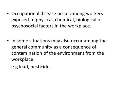 Occupational Diseases 11