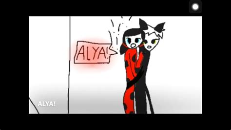 Alya Finds Out That Marinette Is Ladybug Miraculous Comic Youtube