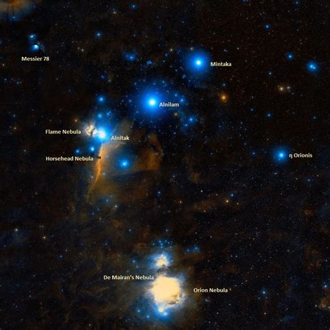 Flame Nebula Ngc 2024 Constellation Guide