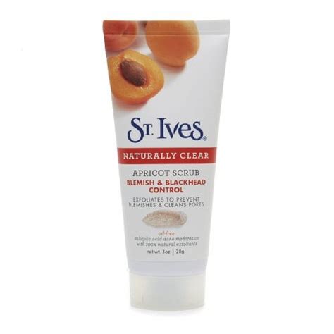 Ives apricot scrub damages skin, is 'unfit' as a scrub. St. Ives Naturally Clear Apricot Scrub Blemish & Blackhead ...