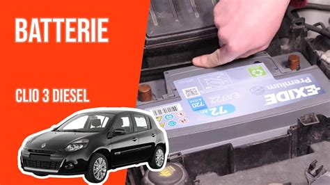 Changer La Batterie Clio Dci Youtube