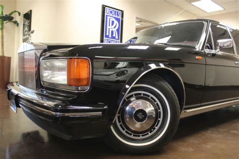 Used 1993 Rolls Royce Silver Spur Ii Touring Limousine Black Sedan 68l