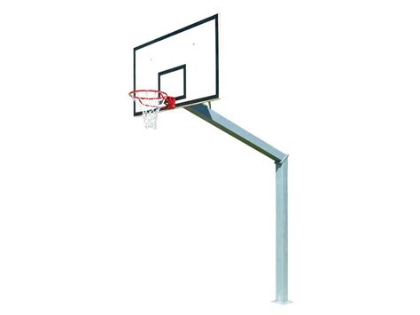 Outdoor Ground Bolted Basketball Goal Projection 225m Ring Height 305m