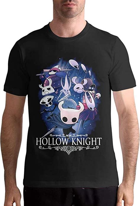 Ultra Soft Mens Hollow Knight Shirt Fun Short Sleeve Top