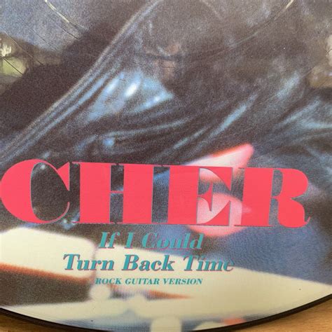 Cher If I Could Turn Back Time Uk Limited Edition 3 Track 12 Vinyl