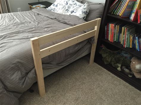 Diy toddler bed rails by rogueengineer. DIY Toddler Bed Rail | Free Plans | Built for under $15