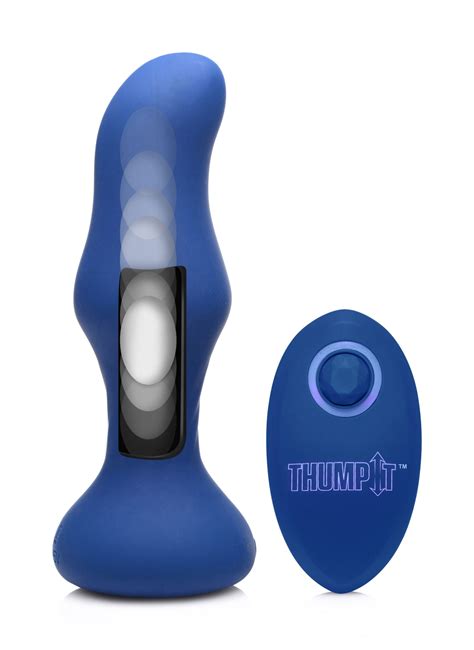 X Slim Curved Thumping Silicone Anal Plug Best Price Guarantee