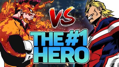 Endeavor Vs All Might What Makes A Symbol My Hero Academia Youtube