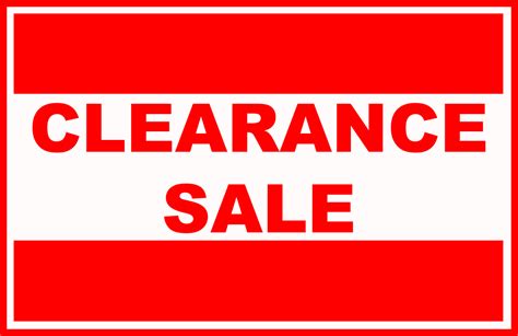 Printable Clearance Signs Web Create Free Closed Sign Flyers Posters