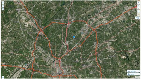 North Atlanta Georgia Map