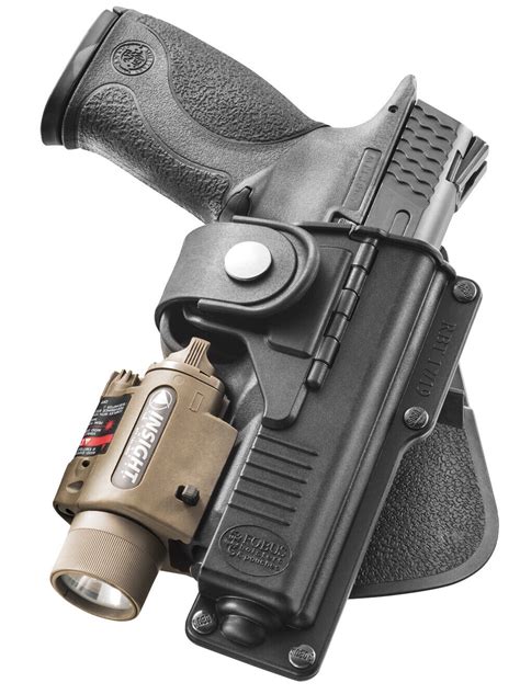 Fobus Tactical Light Laser Holster W Safety Strap For Glock 19 23 32