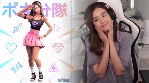 Pokimane Dares Fortnite To Add A Fan Made Concept Skin Of My Xxx Hot Girl