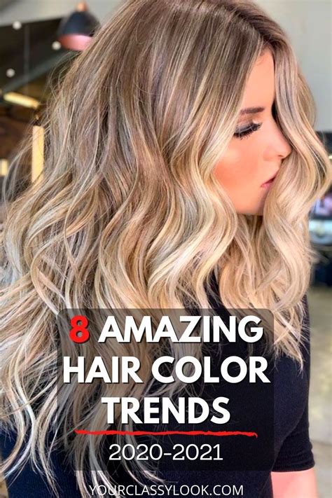 top hair color trends summer 2021