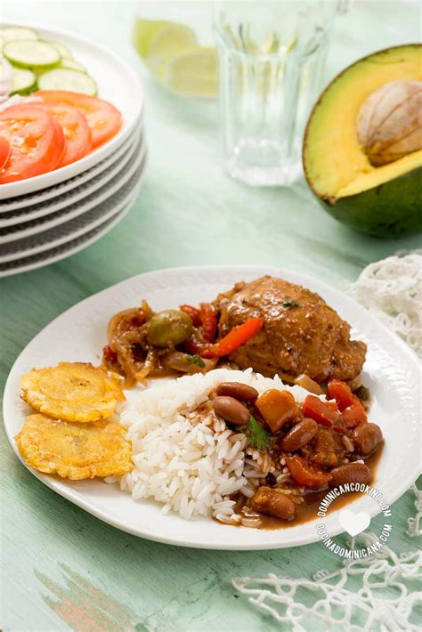 Recipe Video La Bandera Dominicana Our Traditional Lunch Meal