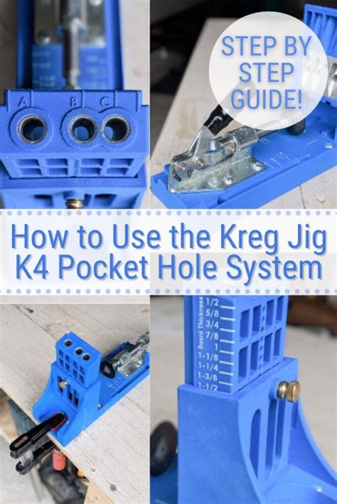 The Complete Guide To The Kreg Jig K4 Pocket Hole System