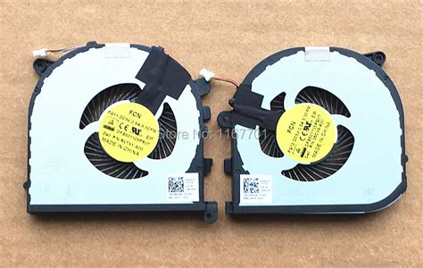 New Laptop Cpugpu Cooling Fan For Dell Xps 15 9550 Precision 5510