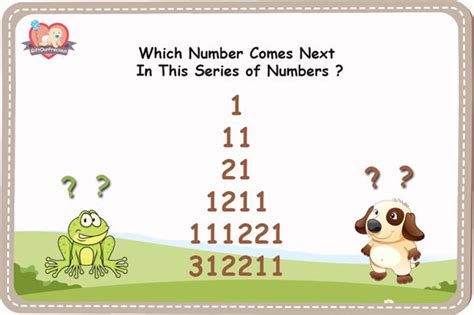Which Number Comes Next In This Series Of Numbers Brain Teasers