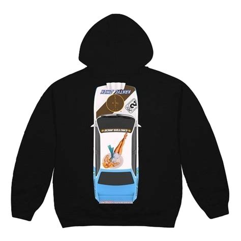 Travis Scott Jackboys Vehicle Hoodie Black Grails Sf