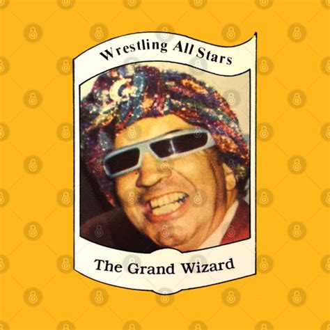 The Grand Wizard Of Wrestling Wrestling Pin Teepublic