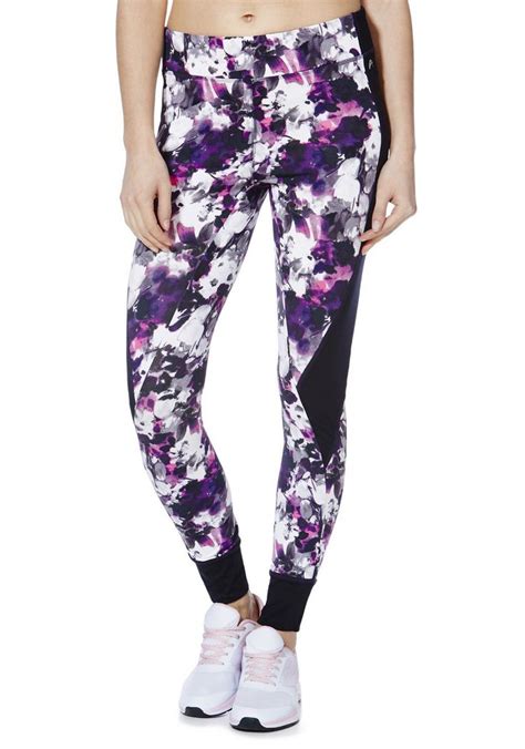 fandf active floral print leggings in 2021 sportswear women floral print leggings clothes