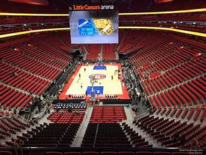 Mezzanine 2 At Little Caesars Arena Detroit Pistons Rateyourseats Com