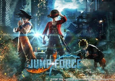 Shonen Jump Heroes United In Jump Force Fighting Game Game News