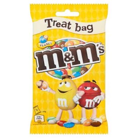 M And Ms Peanut Treat Bag 82g Approved Food