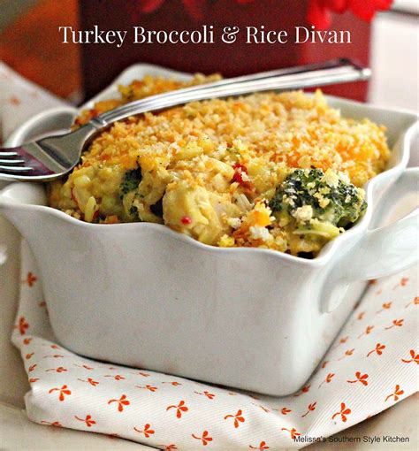 Turkey Broccoli And Rice Divan Melissassouthernstylekitchen Com