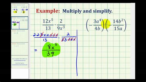 I'm starting algebra on my own and i need a little help with adding fractions with variables. Ex: Multiplying Fractions with Variables - YouTube