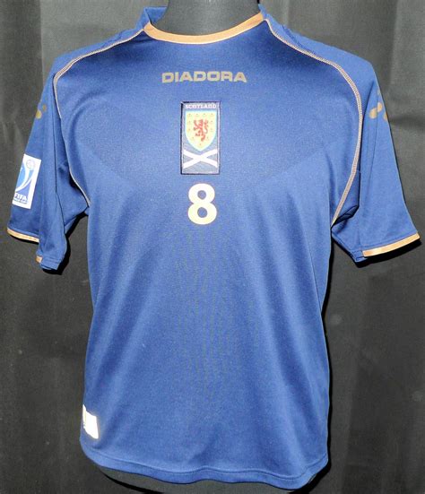 Scotland Home Football Shirt 2007 2008