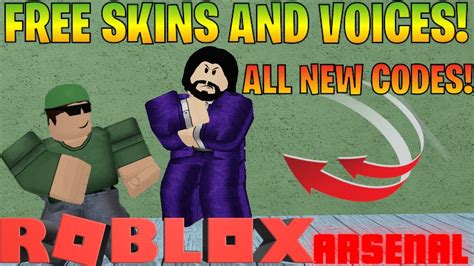 There are several roblox codes available that grant you awesome skins and announcers. Roblox Arsenal How To Get All Skins - Free Robux Cheat ...