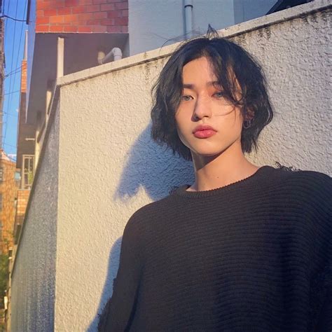 Pin by K.Y.A on Kim Bo Bae | Boys long hairstyles, Androgynous hair