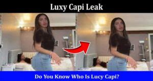 Uncensored Luxy Capi Leak Check What Is In The Video Viral On Telegram