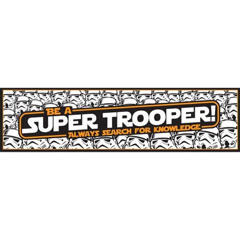 Star Wars Super Troopers Horizontal Banner Super Troopers Classroom