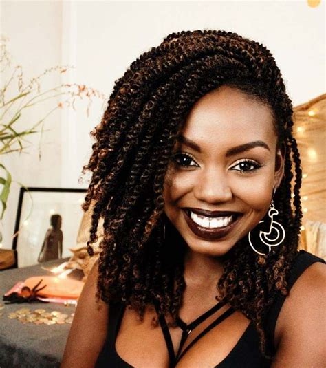 passion twists are here 35 photos that ll make you want them unruly twist hairstyles twist