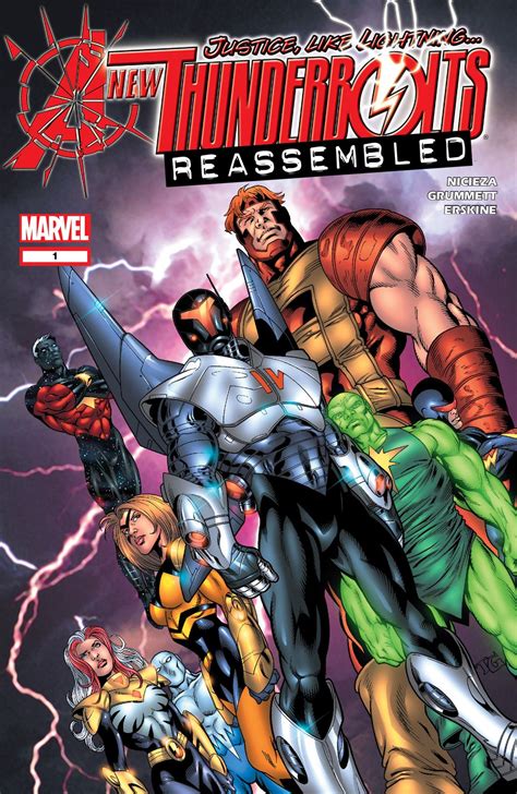 New Thunderbolts Vol 1 1 Marvel Database Fandom Powered By Wikia