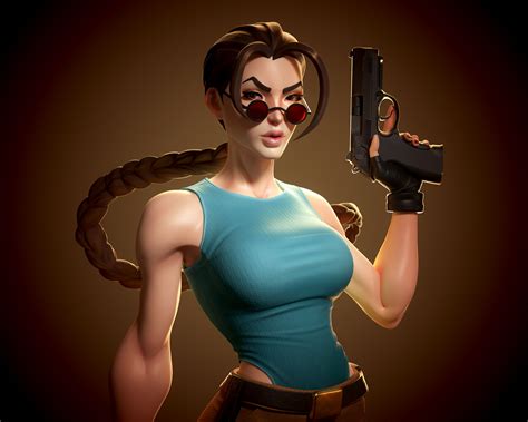 Kat Unsworth Lara Croft Tomb Raider Fan Art