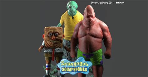 The Toy Chronicle Squidward Untooned Spongebob Squarepants Humanoid