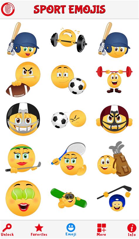 Sports Emoji Icons
